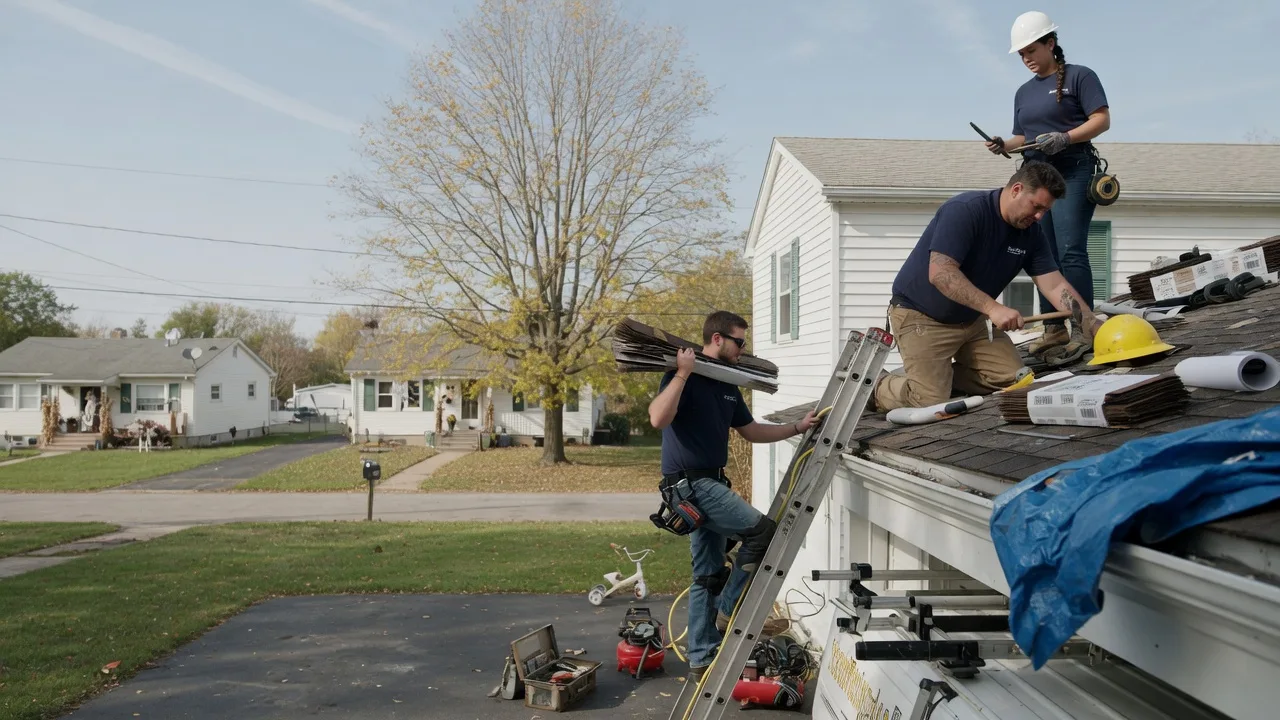 Local Roofing Contractors in Mcnabb, IL near me